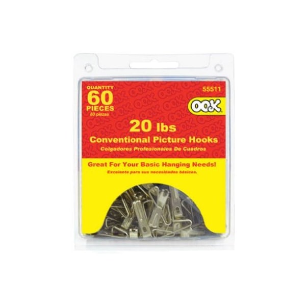 Hillman 60PC 20LB Pic Hook PK 55511 - main